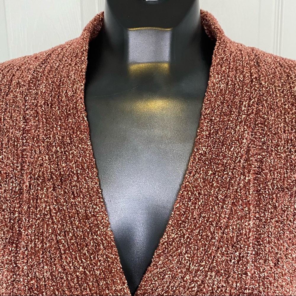 Vintage Studio Chenille Cardigan Small - Picture 5 of 6